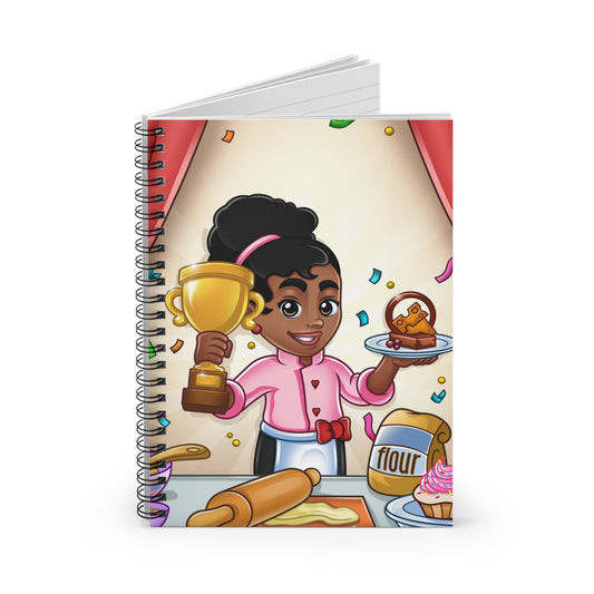 Chef Mya Spiral Notebook - Ruled Line