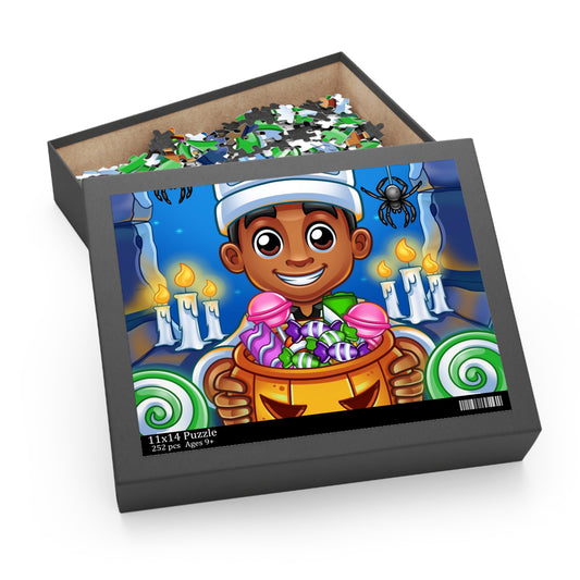Chef Diamond Trick or Treat Puzzle (120, 252, 500-Piece)