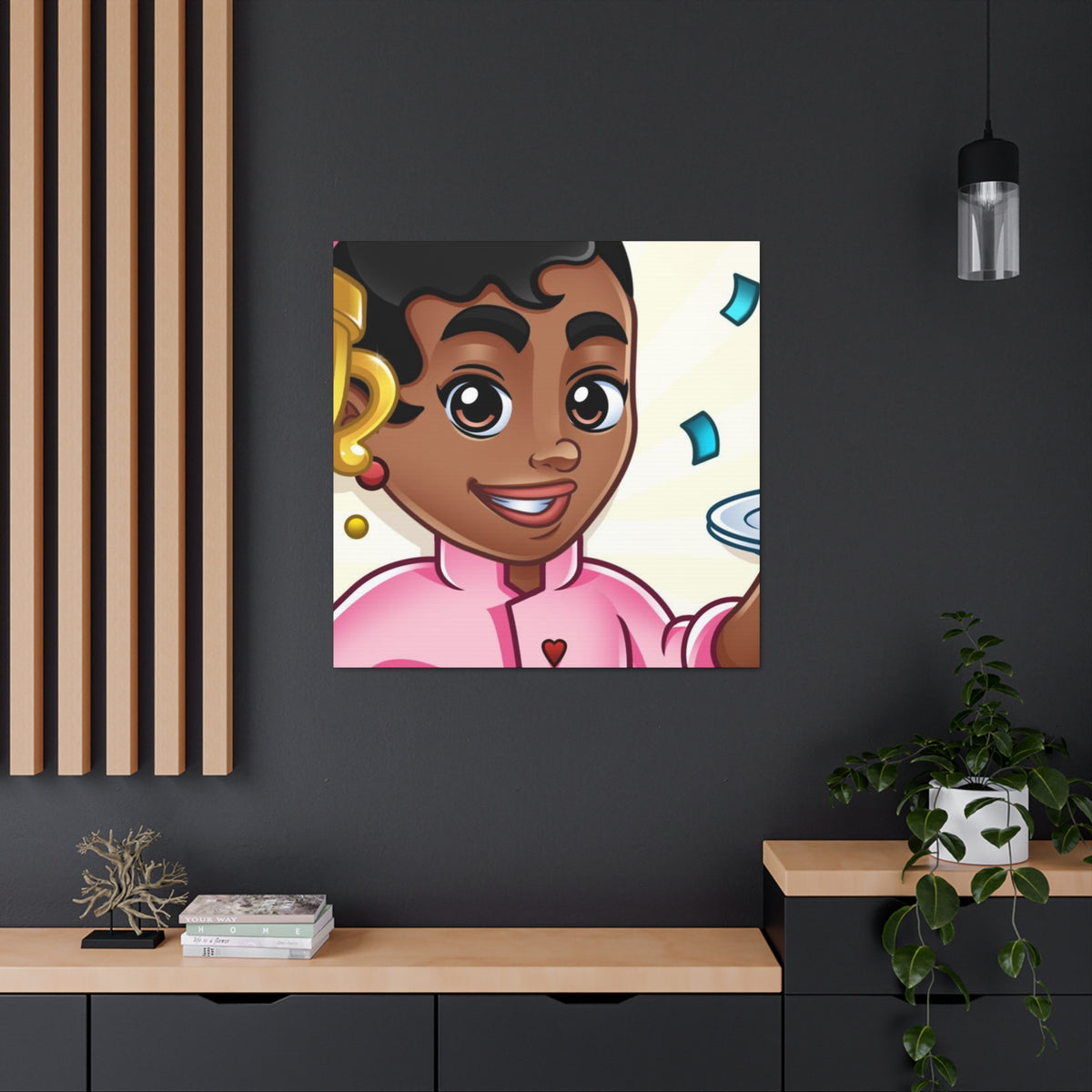 Chef Mya Canvas Gallery Wraps