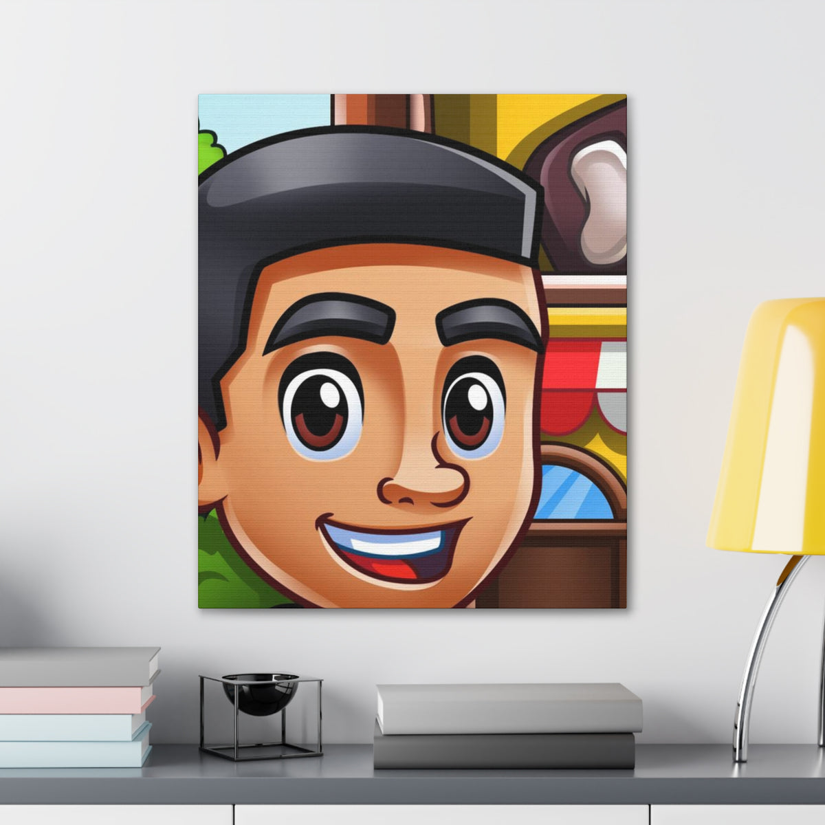 Chef Santos Canvas Gallery Wraps