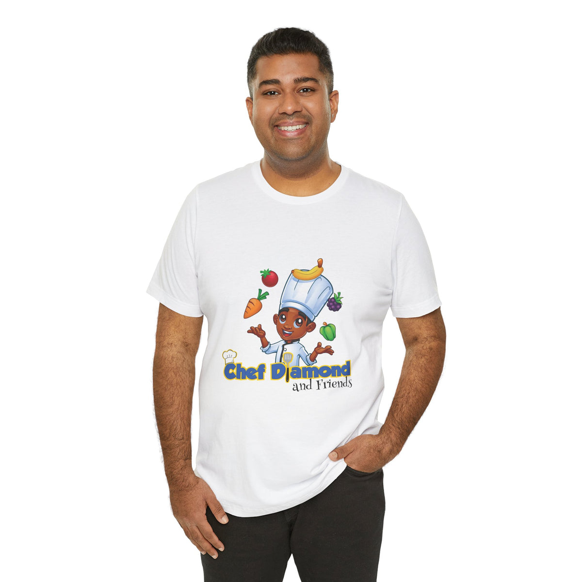 Chef Diamond and Friends Jersey Short Sleeve Tee