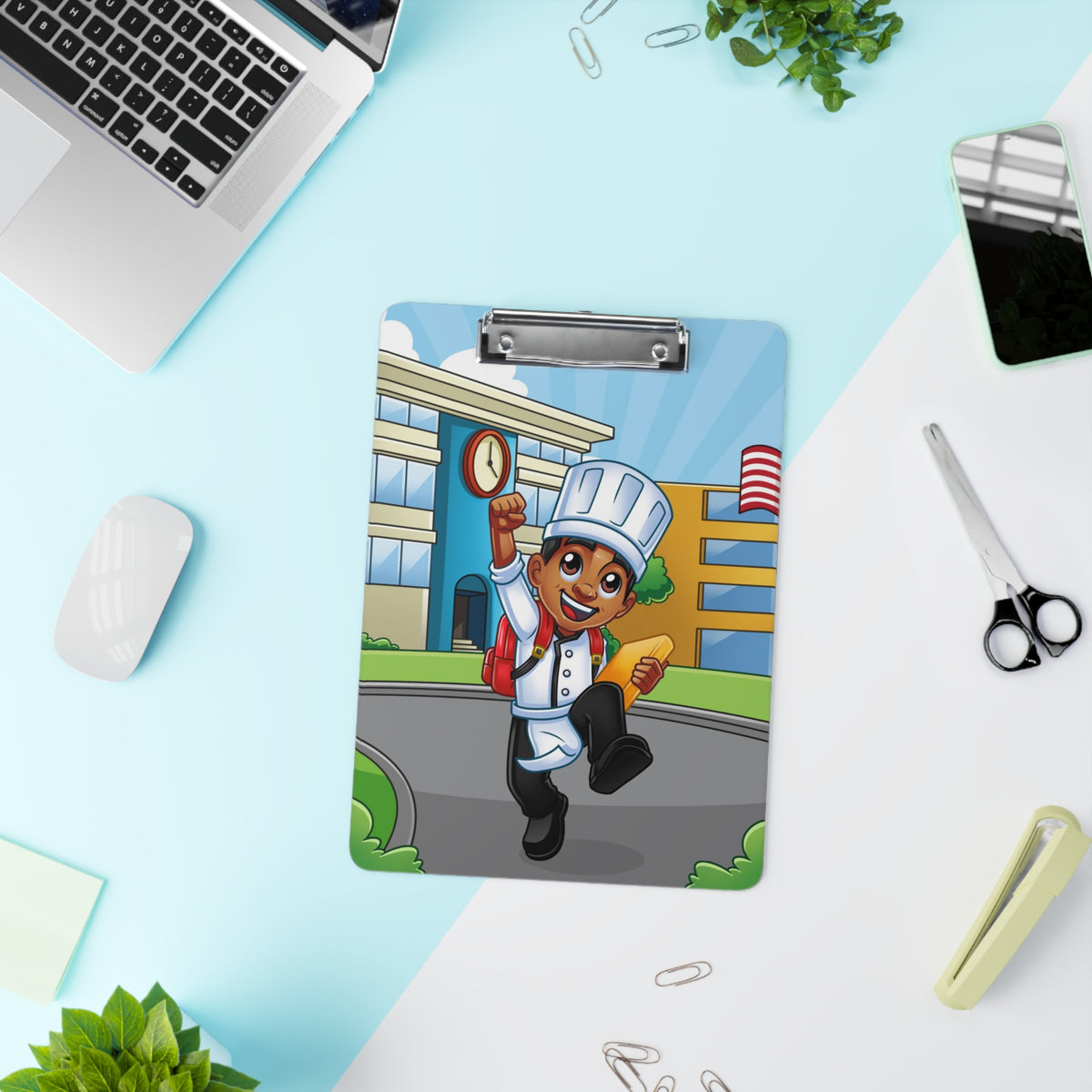 Chief Diamond First Day Of School Clipboard