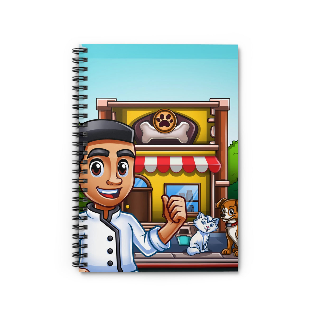 Santos Spiral Notebook - Ruled Line