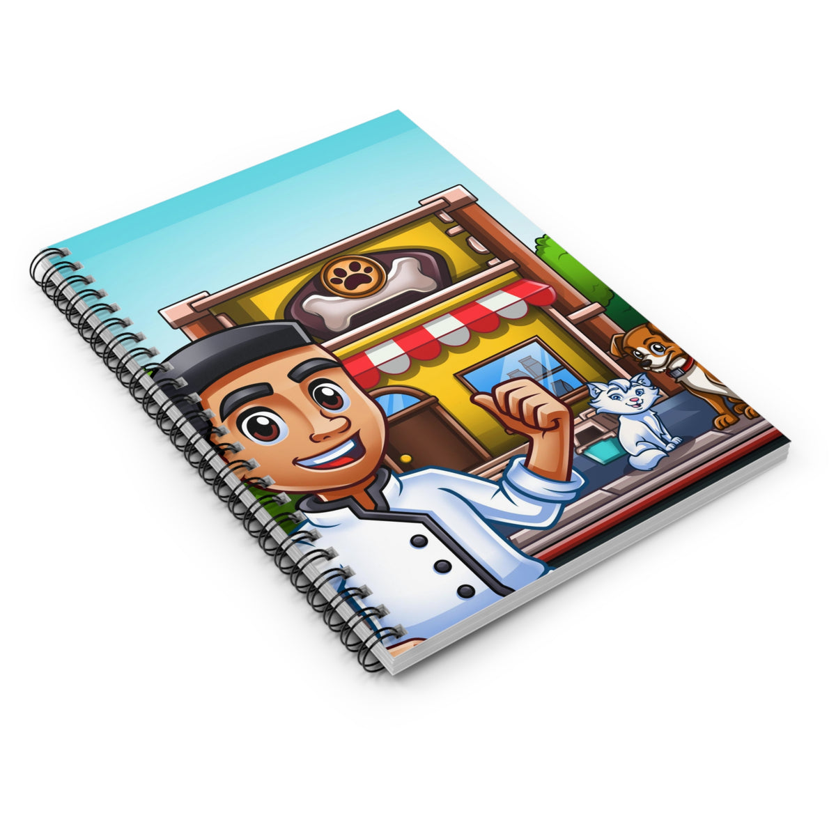 Santos Spiral Notebook - Ruled Line