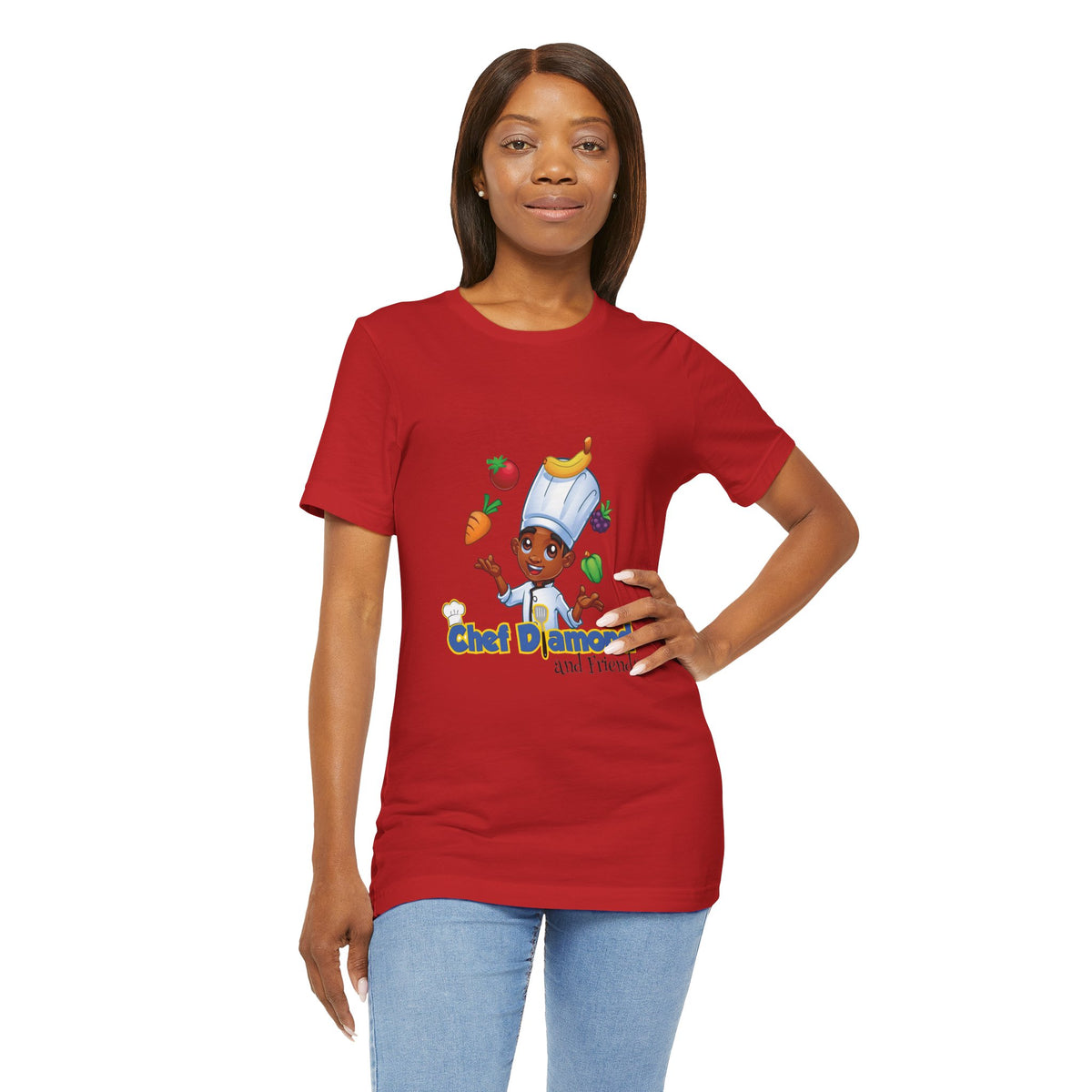Chef Diamond and Friends Jersey Short Sleeve Tee
