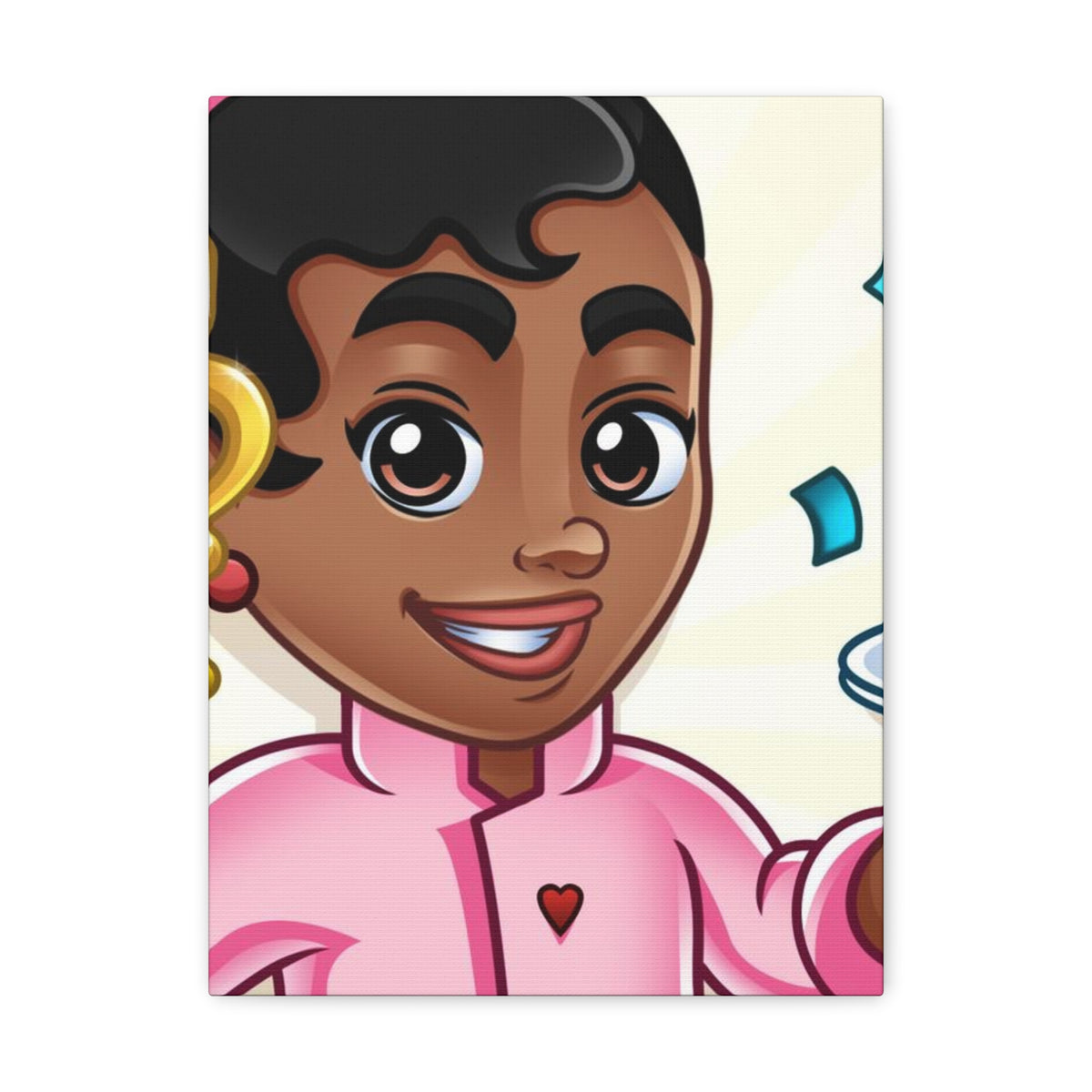 Chef Mya Canvas Gallery Wraps