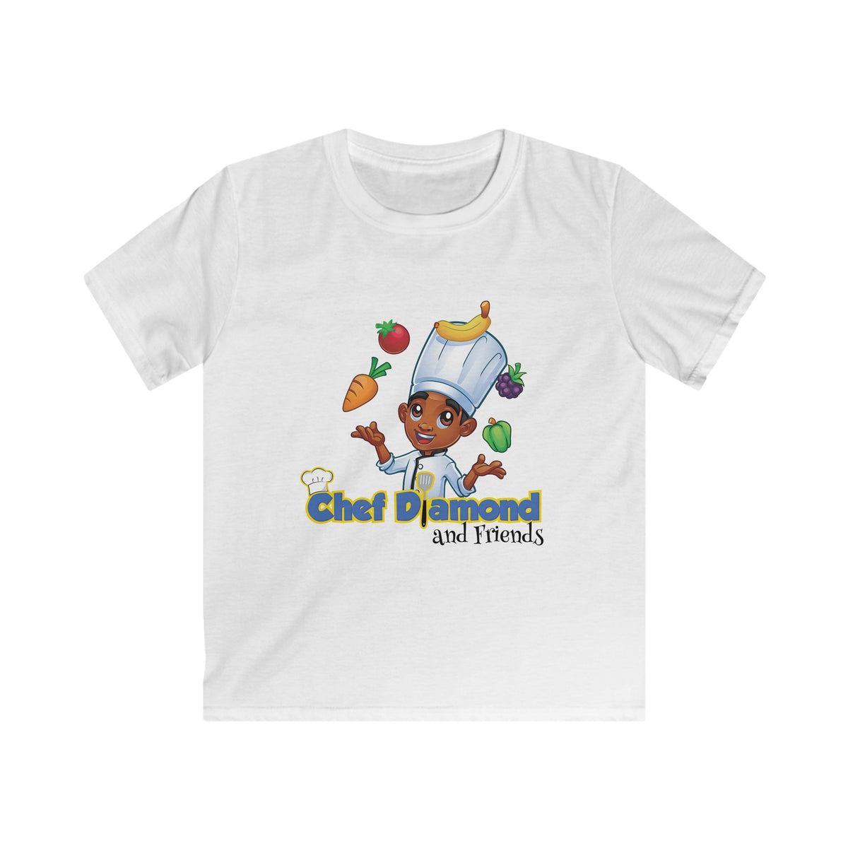 Kids Softstyle Chef Diamond and Friends Tee