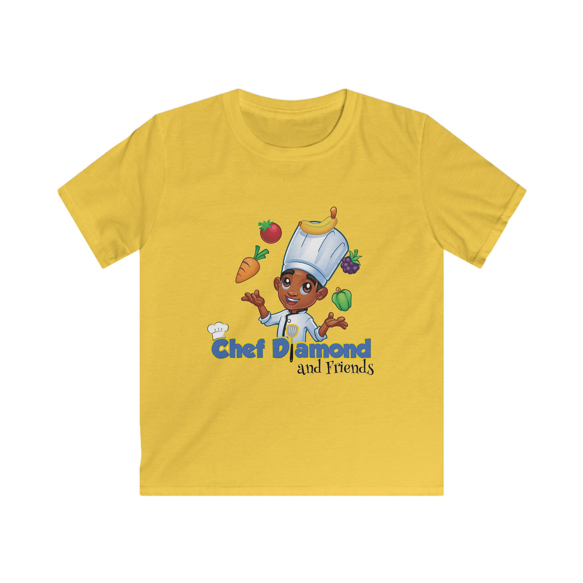 Kids Softstyle Chef Diamond and Friends Tee