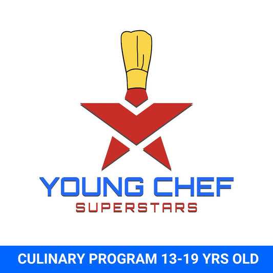 Young Chef Superstar Program Deposit – Reserve Your Spot Today! 13- 19yrs Old