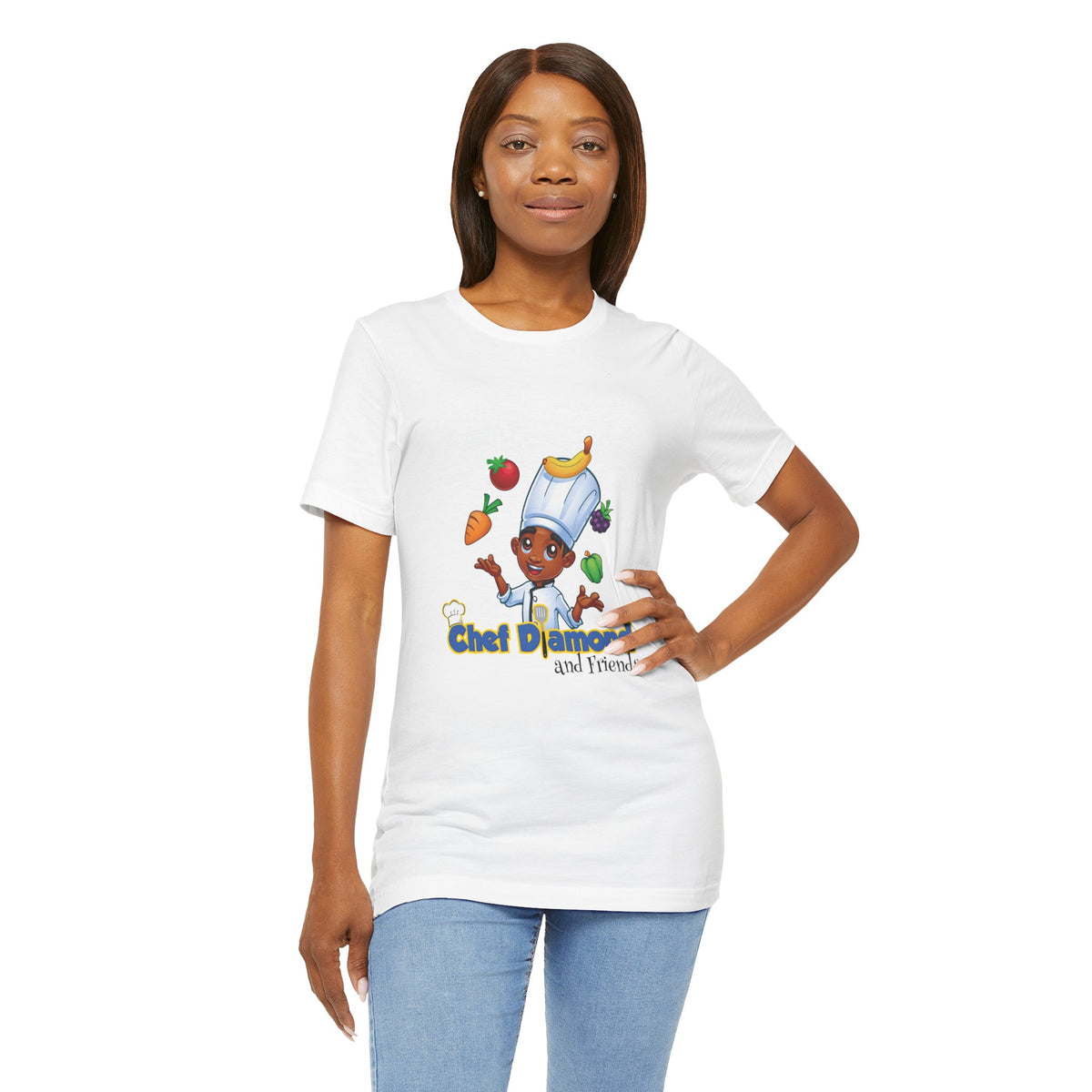 Chef Diamond and Friends Jersey Short Sleeve Tee