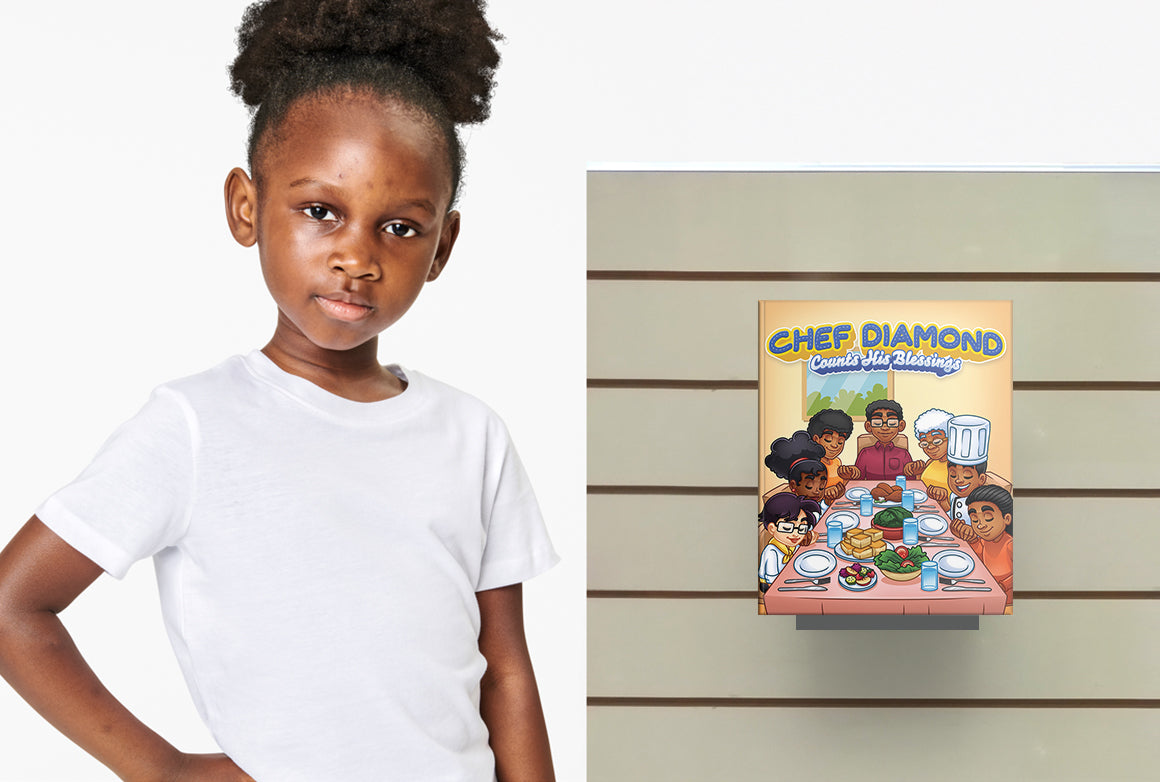 Chef Diamond Counts His Blessings Coloring Book