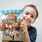 Chef Diamond Pizza Party Coloring Book